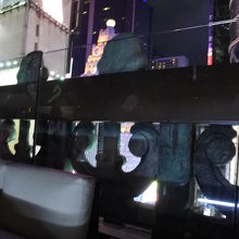 ソファ席に座ると手すり？柵が邪魔でした