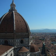 ジョットの鐘楼から見るフィレンツェ歴史地区
