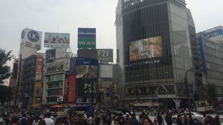 人々が行き交う