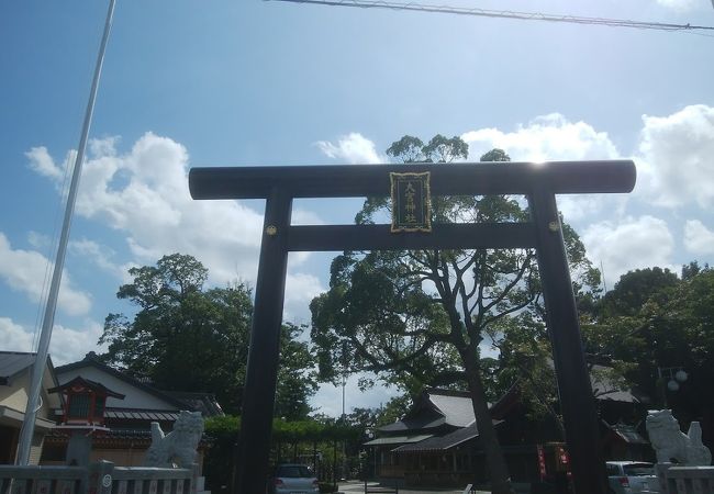 五井の大きな神社