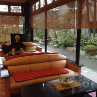 庭がきれいです