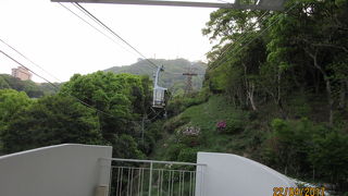 夜景の時間をはずして乗りました。 