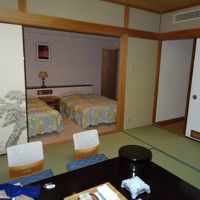 ９階奥の一番広いお部屋でした。和洋室快適です