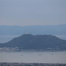 函館山と下北半島
