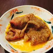 お肉がとてもおいしい