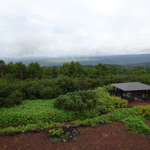 美瑛方面の眺め