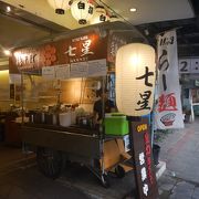 トンロー駅近くのラーメン屋