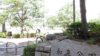 草地がきれいです