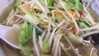 夜の野菜タンメン