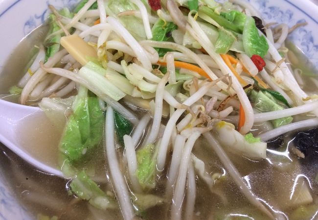 夜の野菜タンメン