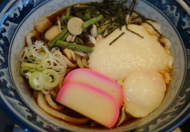 いただいたのは、山菜うどん