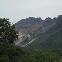 十勝岳の眺め