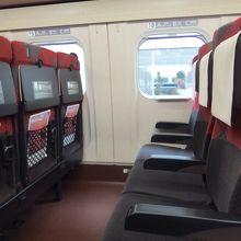 指定席のシート