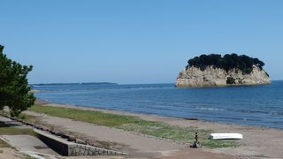 見附島周辺に整備された公園