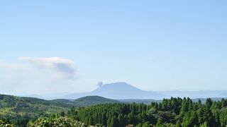 桜島を望みます