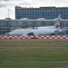 バンクーバー空港で