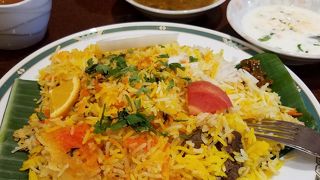 美味しいマトンビリヤニ