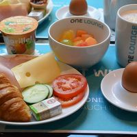 朝食ビュッフェ