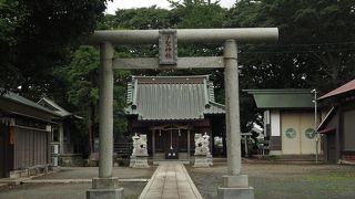 地元の鎮守の神社