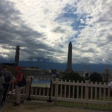 天気が悪く残念でした。