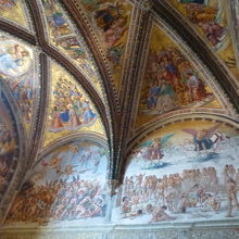 サン・ブリツィオ礼拝堂のフレスコ画