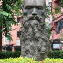 馬偕像がありました