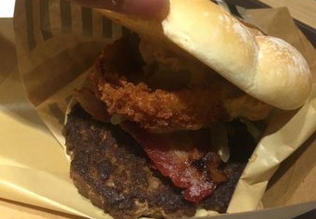タバスコのバーガー