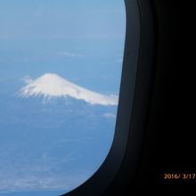 今回は富士山がくっきり見えて幸運でした。