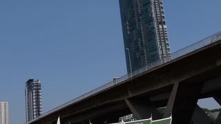 サートーン船着き場から～