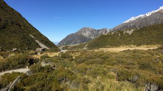 Tracks in Aoraki Mount Cook National Park