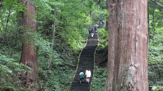 参道を歩くと約１時間