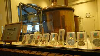 美味しい大山Gビールと料理