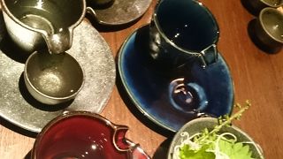 日本酒は圧巻の品揃え