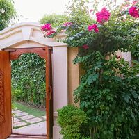 入り口のドア。メゾネットタイプなのでドアベルもついてます