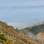 ３つの山の連なり