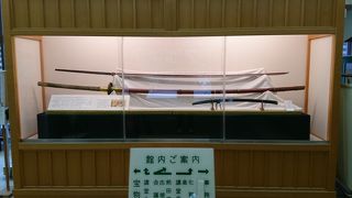 刀の展示が多い