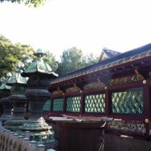 上野東照宮・透塀