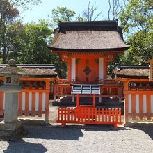 小さなお社です。