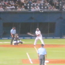 外野から眺める試合風景