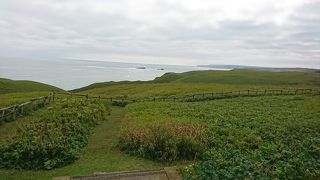 霧多布湿原と海のコラボレーション