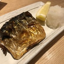 鯖塩焼き
