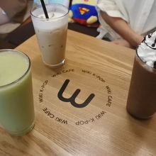 ドリンクは5000W前後