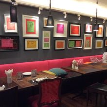 ディスプレイも上品でキッチュ