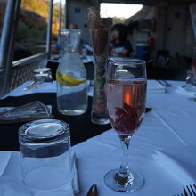 最初のシャンパン