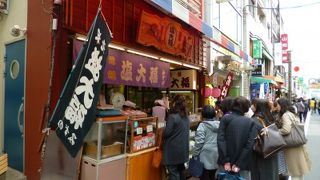 「巣鴨」　関東のおばさま大集合でした。