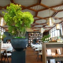 店内のレイアウトや装飾のセンスが見事です。