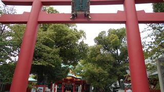 都会の中の静寂