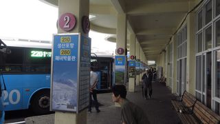 ハングルはわからないけどバスに乗りたい！