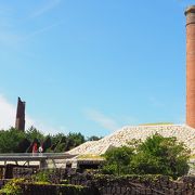 明治時代の銅の精錬所をリノベーションした美術館