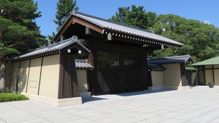 偶然、入場できることになり、幸運！現在の匠の建築や作品が見られる！